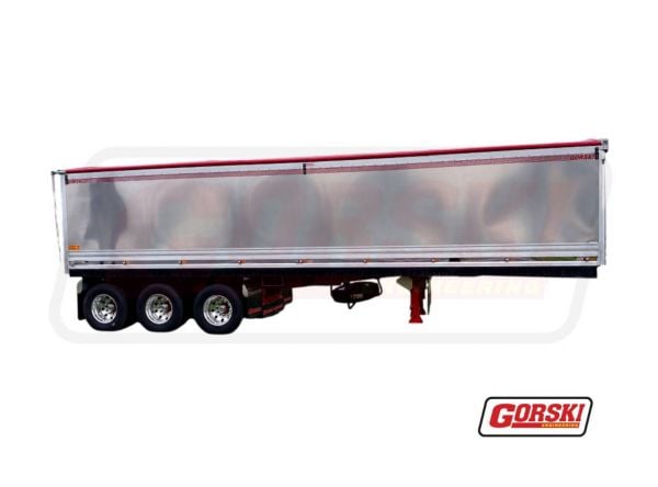 GORSKI 3 AXLE SEMI TIPPING TRAILER GRAIN SPEC ROAD TRAIN ALUMINIUM NEW - AL-ST3-GRAIN-RT image