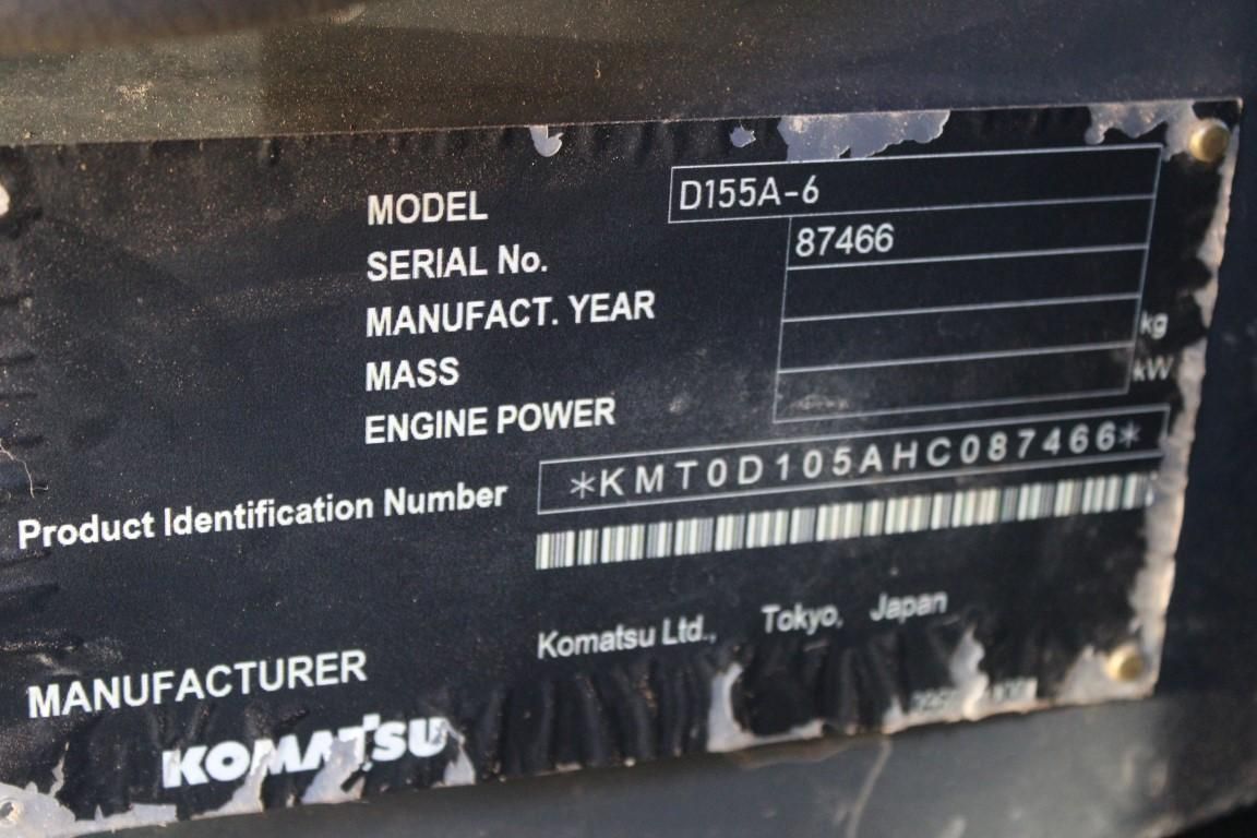 Image for 2018 Komatsu D155ax-6 21
