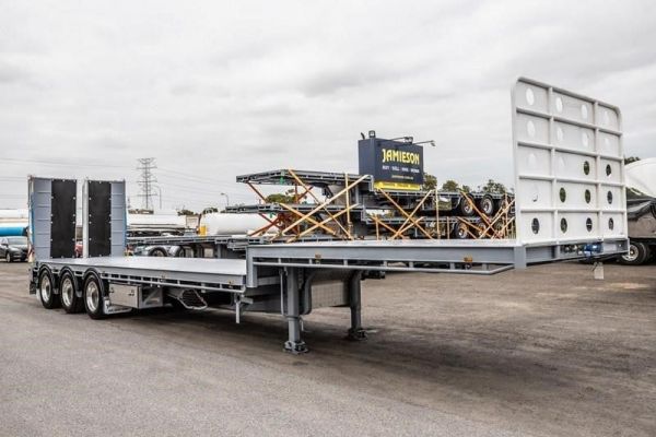 2024 JAMIESON HEAVY DUTY EXPANDING DROP DECK TRAILER / WIDENER Drop Deck image