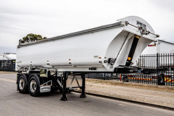 2024 JAMIESON HEAVY DUTY STEEL METRO REAR CHASSIS END TIPPER Tipper image