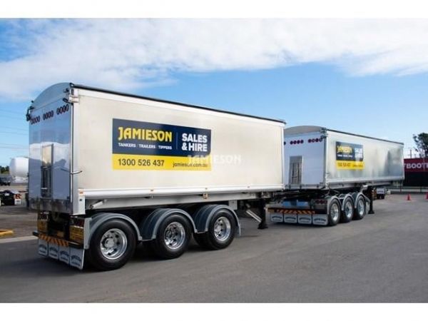2024 JAMIESON ALUMINIUM STAYCONNECT B-DOUBLE LEAD & TAG TIPPERS Tipper image