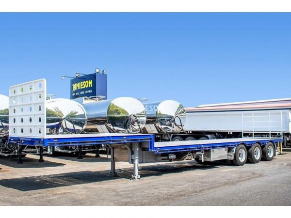 2024 JAMIESON DROP DECK TRAILER - TRI-AXLE - ROAD TRAIN RATED Drop Deck image