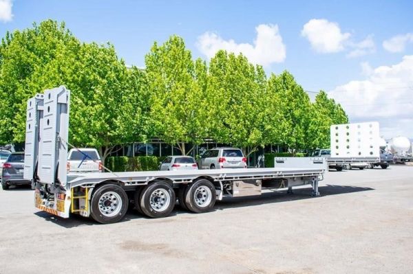 2024 JAMIESON DROP DECK TRAILER WITH RAMPS - TRI-AXLE Drop Deck image
