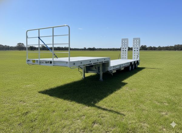 2026 Stonestar Semi Low Loader/Platform 45ft Drop Deck Low Loader image
