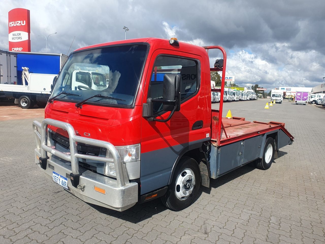 Image for 2013 Fuso Canter 515 Wide Beavertail 2 ton Beavertail and Ramps 0