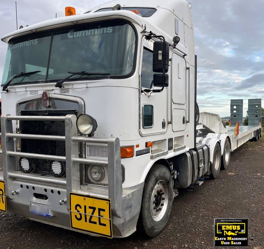 Image for 2008 Kenworth K108B & Drake 3x8 Low Loader, deck widener, E.M.U.S TS861 1