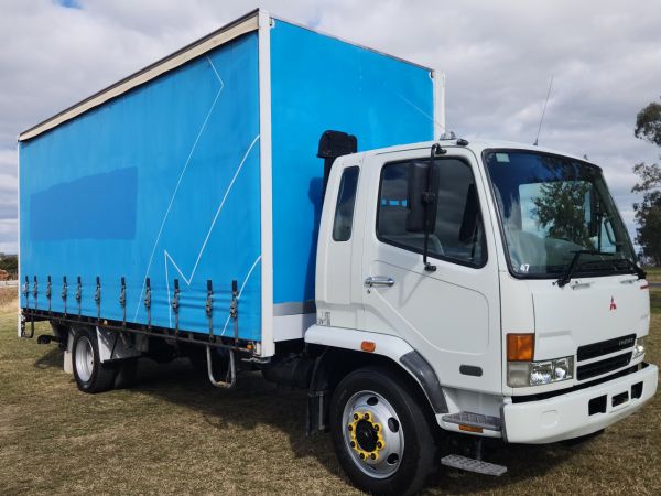 2004 MITSUBISHI FUSO FIGHTER FK600 Curtain Sider image
