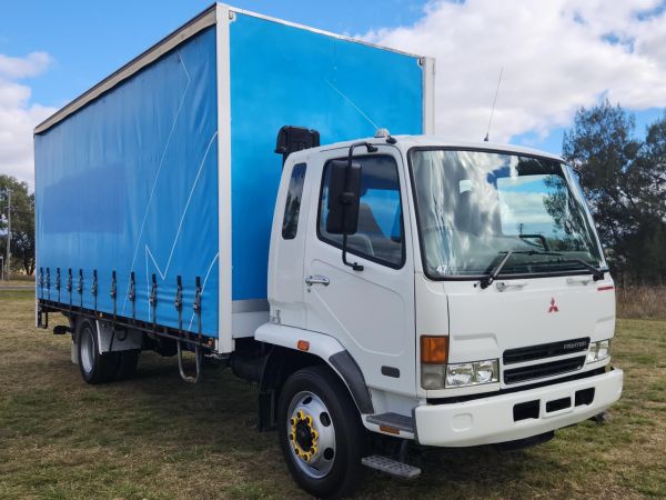 2004 MITSUBISHI FUSO FIGHTER FK600 Curtain Sider image