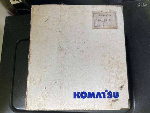 2012 Komatsu PC4000 Excavator Steel Tracked image