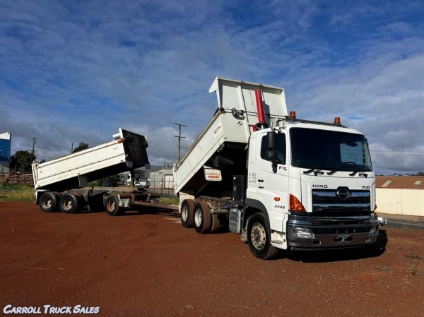 2014 HINO 700FS2848 Dump Truck image