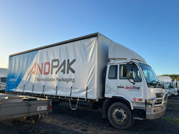 2008 NISSAN PKC37A Curtain Sider image