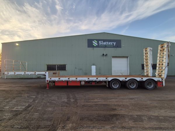 2021 AAA Trailers M45 Tri-Axle With Beavertails image