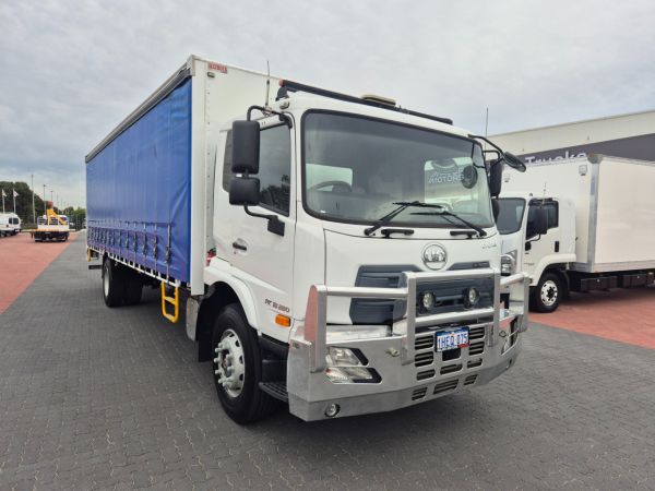 2020 UD PK16 280 Curtainsider 14 Pallet Tautliner and Lift image