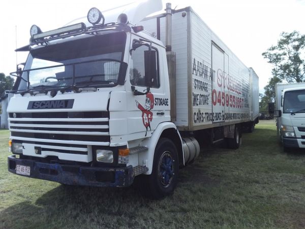 SCANIA REMOVALIST TRUCK | WITH DOG TRAILER image