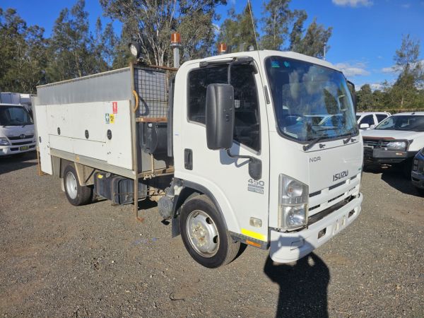 2011 Isuzu NQR 450 turbo diesel service body truck image