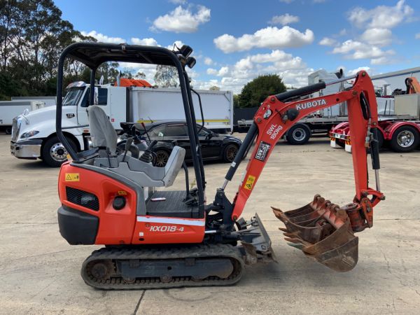 2017 Kubota KX018-4 Tracked-Excav image