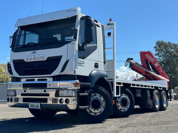 2018 Iveco Stralis X-Way AS500 8x4 Crane Truck image