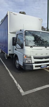 2018 Mistushi Fuso 615 CONTAINER SIDE LOADER image