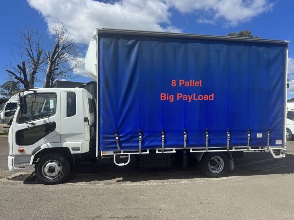 2014 Mitsubishi FIGHTER 1024 Curtain Sider image