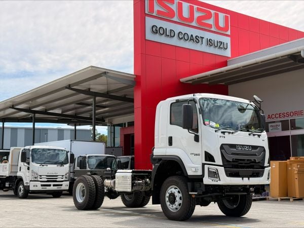 2026 Isuzu FTS 150-260 4x4 Cab chassis CAB CHASSIS - NEW MODEL image