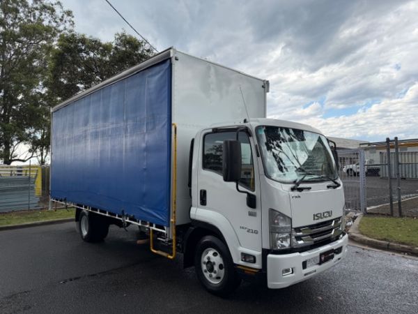 2021 Isuzu FRR 107-210 LWB AMT AUTO Curtain Sider image