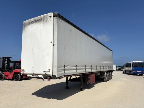 2007 Krueger Tri Axle Curtainside B Trailer image