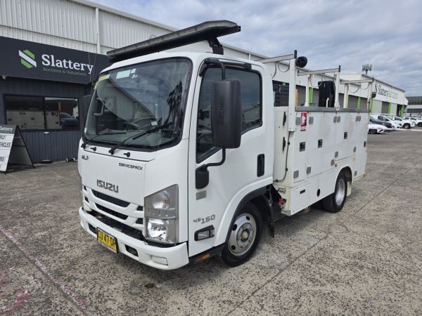 2019 Isuzu NLR 45 150 4x2 Service Truck (Auto) (Car License) (Ex Lease) image