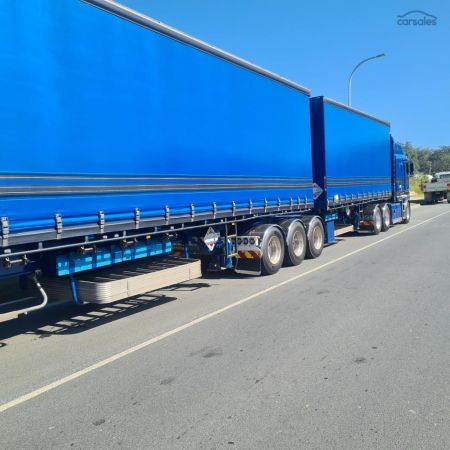 2019 Maxitrans 34 palet bdouble curtainsider image