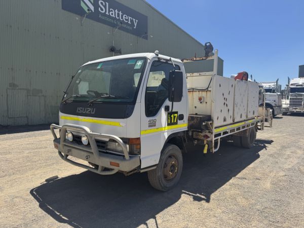 2005 Isuzu NQR450 N3 Long 4x2 Tray Truck (Ex Mine) (Unreserved) image