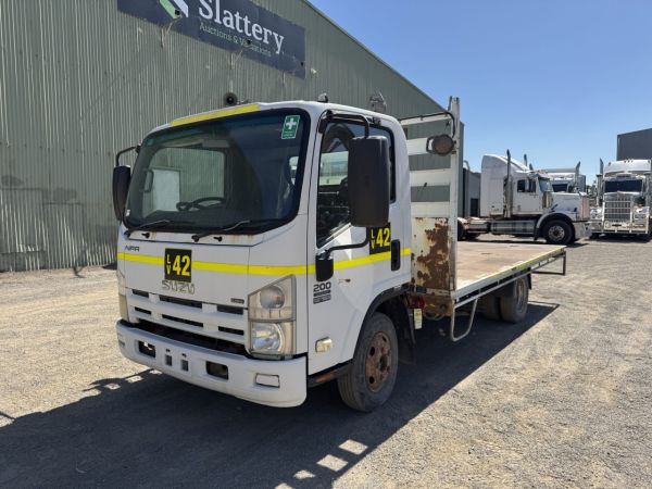 2008 Isuzu NH NPR 200 4x2 Tray Truck *Mechanical Issues* (Unreserved) image