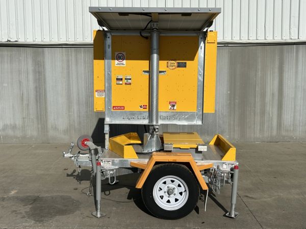 2024 Data Signs A Single Axle VMS Board Trailer image