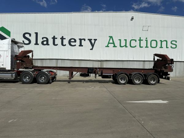 2001 SteelBro SBSS343F Tri-Axle Sideloader Trailer image