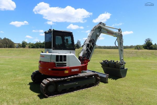 2022 Takeuchi TB280FR ZERO Radius Excavator image