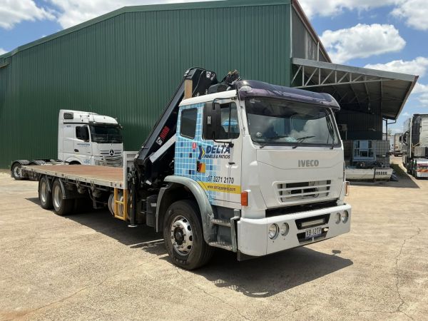 2008 Iveco ACCO Crane Truck image