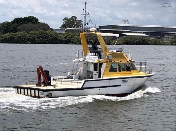 1987 Caterpillar Work boat image
