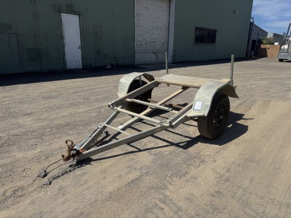 2011 Hunter trailers 7x4 Single Axle image