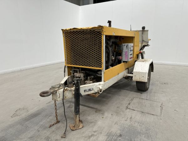 2022 Fully Rebuilt Jacon Single Axle Concrete Pump Trailer image