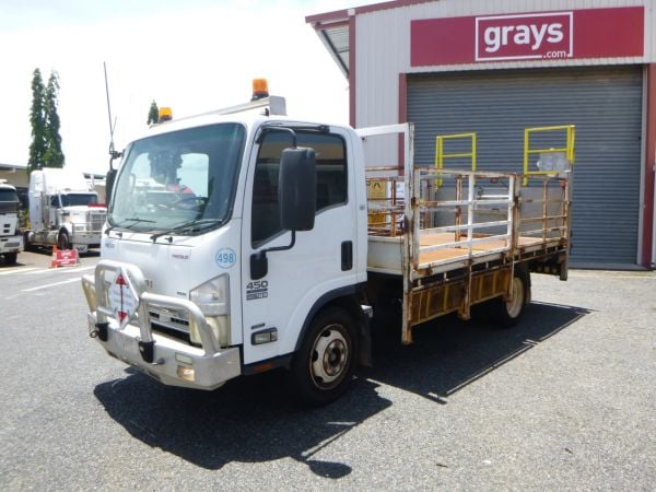 2013 Isuzu 450 medium NQR Premium 4x2 Tray Truck image