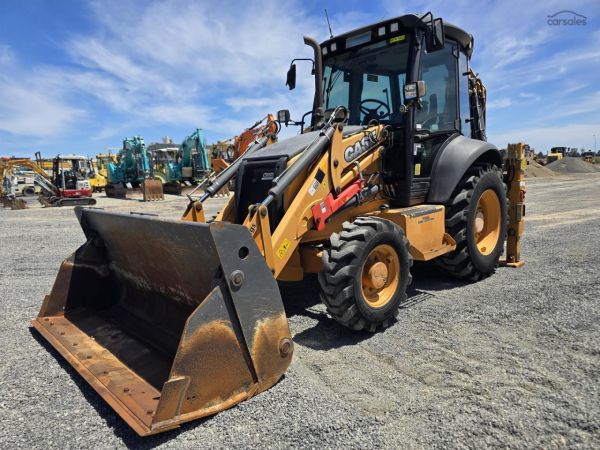 2017 Case 580ST Extender Hoe image