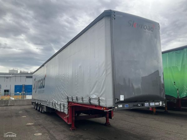 2015 Maxitrans ST3-OD Tri Axle Drop Deck Curtainside B Trailer image