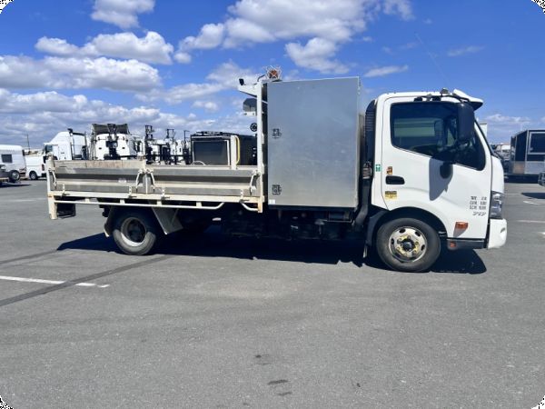 2018 Hino 300 2 C/Cab Wide 717 4x2 Tray Truck (Council Asset) image