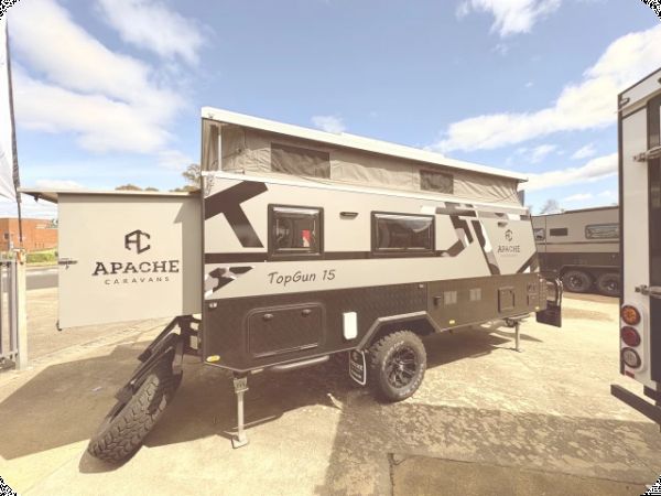 2023 Apache Top Gun 15 Off Road Caravan with Manual slide image