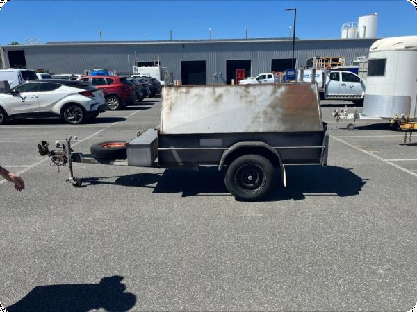 2002 Trailer Factory Single Axle Trailer Model CHD image