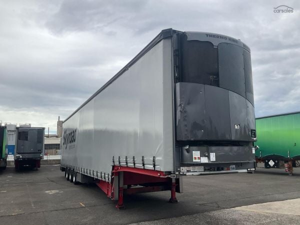 2015 Maxitrans St3-Od Tri Axle Drop Deck Refrigerated Curtainsider image