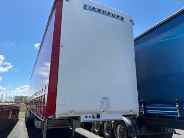 2021 Krueger Semi Curtainsider Tri axle image