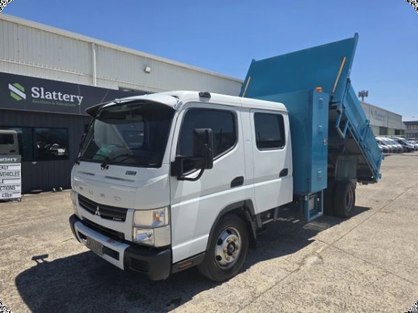 2016 Fuso Canter 815 Dual Cab 4x2 Tipper (Council Asset) image