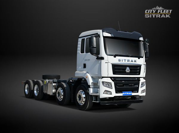 Sitrak G5S 8x4 Agitator Cab Chassis | 3-Year Warranty + Upgrade Option | Australia-wide Service Network + 24/7 Roadside Assistance | Official QLD Dealer image