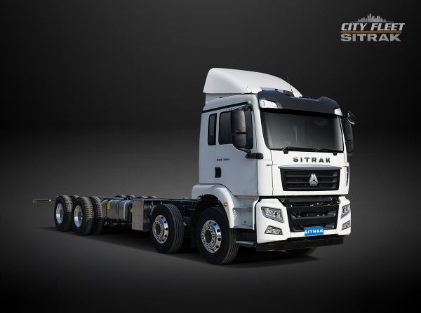 Sitrak G5S 8x4 Cargo Cab Chassis | 3-Year Warranty + Upgrade Option | Australia-wide Service Network + 24/7 Roadside Assistance | Official QLD Dealer image