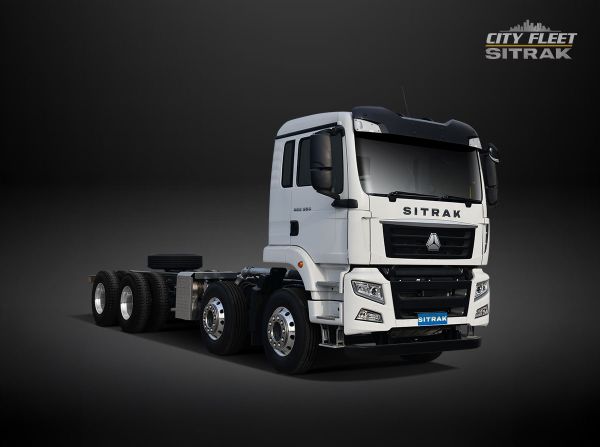 Sitrak G5S 8x4 Tipper Cab Chassis | 3-Year Warranty + Upgrade Option | Australia-wide Service Network + 24/7 Roadside Assistance | Official QLD Dealer image