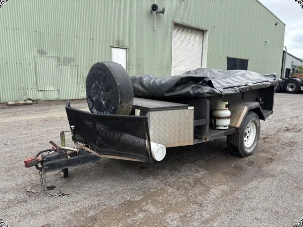2013 SAR Major Box Trailer With Camper Attachment image